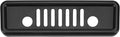 Jeep Rear Third Brake Light Cover Fit for 2007-2017 Wrangler JK JKU, High Centre Third Guard Decoration for Jeep JK Accessories, Dark Smoke Protector Trim High-Mount Grille, Automobile Tail Lamp Black