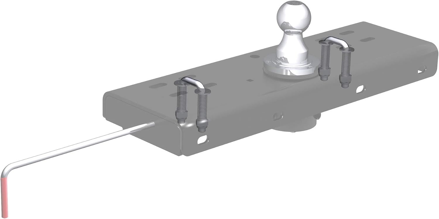 CURT 66113 Gooseneck Safety Chain Anchor U-Bolt Kit