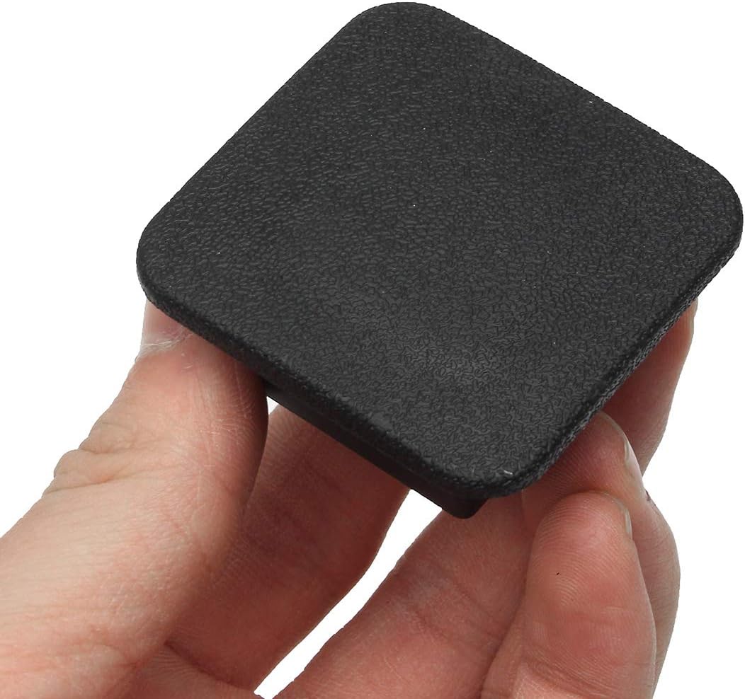2 Pcs 1 1/4 Inch Trailer Hitch Tube Cover Plug Cap Universal Rubber Insert for 1.25'' Receivers Class 1 2 I II Ford Toyota GMC Subaru Jeep Dodge Nissan Audi BMW Porsche Polaris ATV UTV