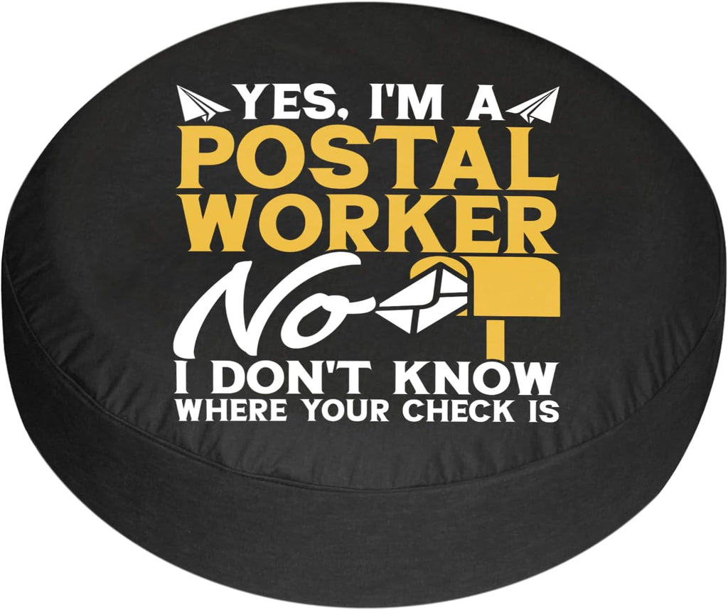 Rural Mail Carrier Spare Tire Cover Camper Tire Covers Travel Trailer Accessories Weatherproof 16Inch