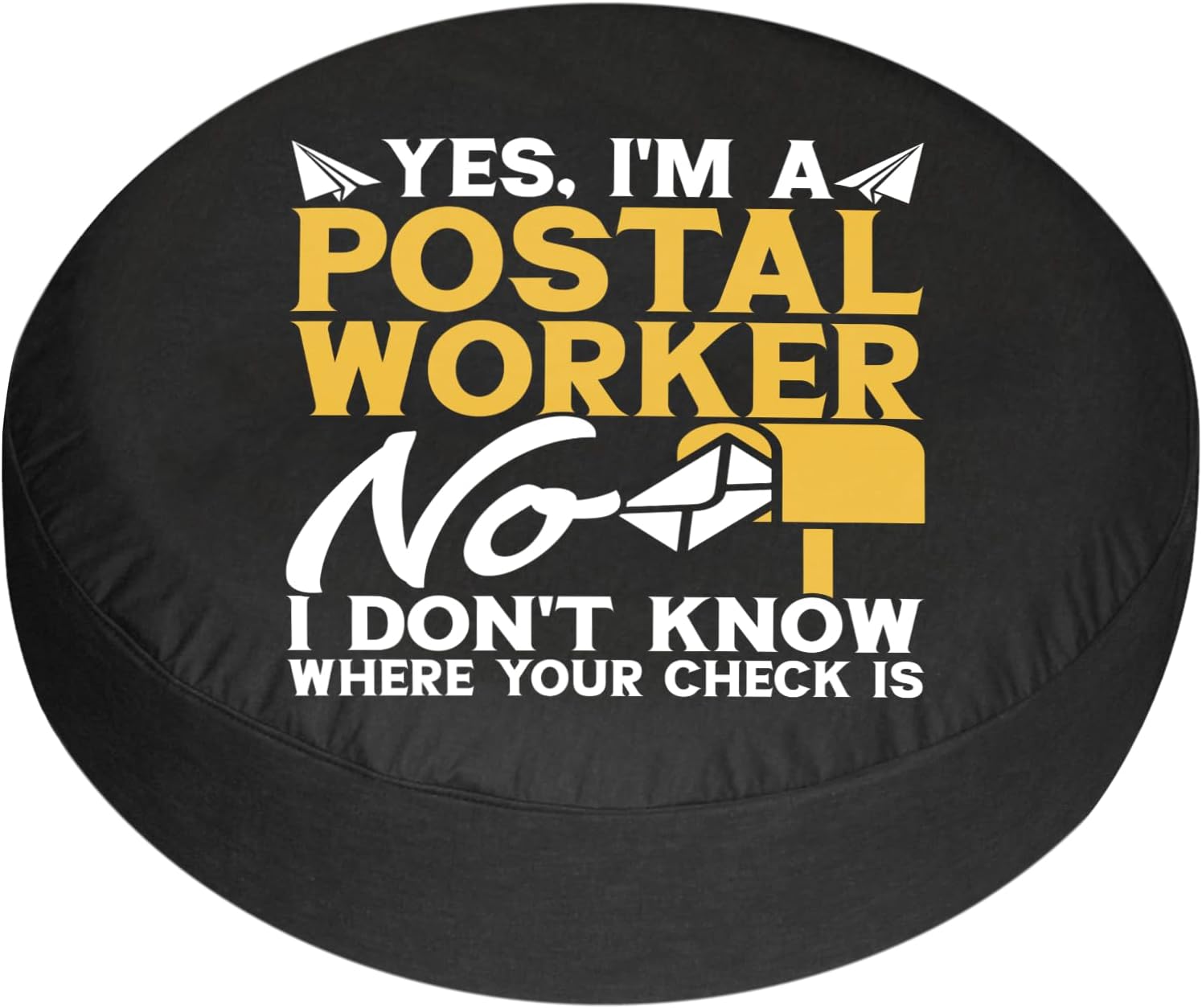 Rural Mail Carrier Spare Tire Cover Camper Tire Covers Travel Trailer Accessories Weatherproof 16Inch