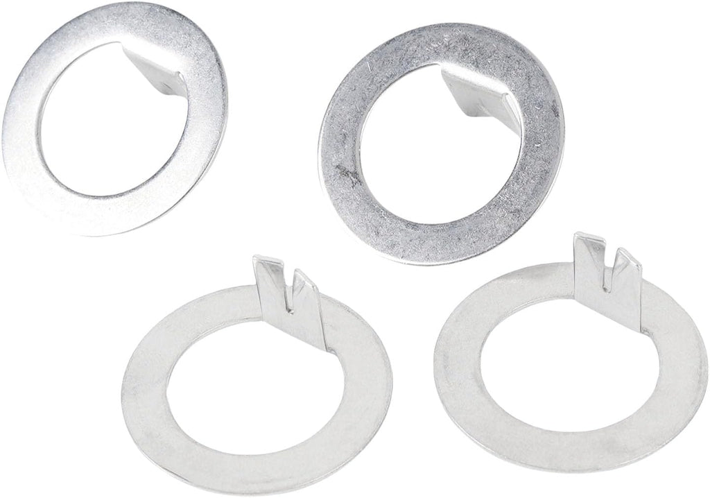 8PCS 1 Inch Trailer Wheel Spindle Washer fit for EZ Lube 2000 to 7000 Lbs Axles, Stainless Steel D Shaped Spindle Nut Locking Washers for Hub and Drum Maintenance, Towing Security