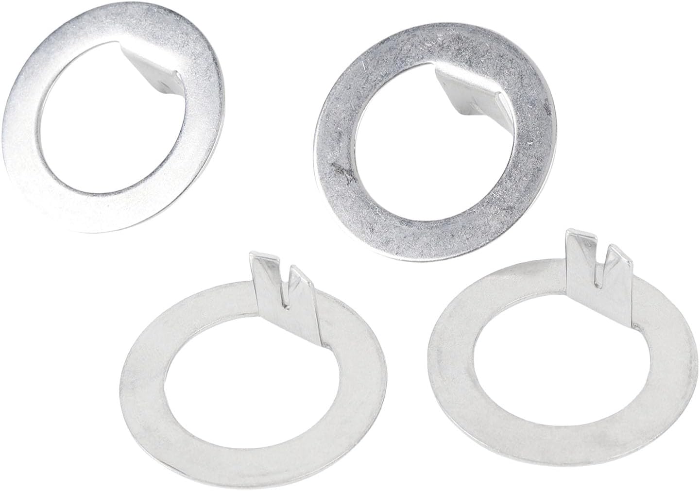 8PCS 1 Inch Trailer Wheel Spindle Washer fit for EZ Lube 2000 to 7000 Lbs Axles, Stainless Steel D Shaped Spindle Nut Locking Washers for Hub and Drum Maintenance, Towing Security