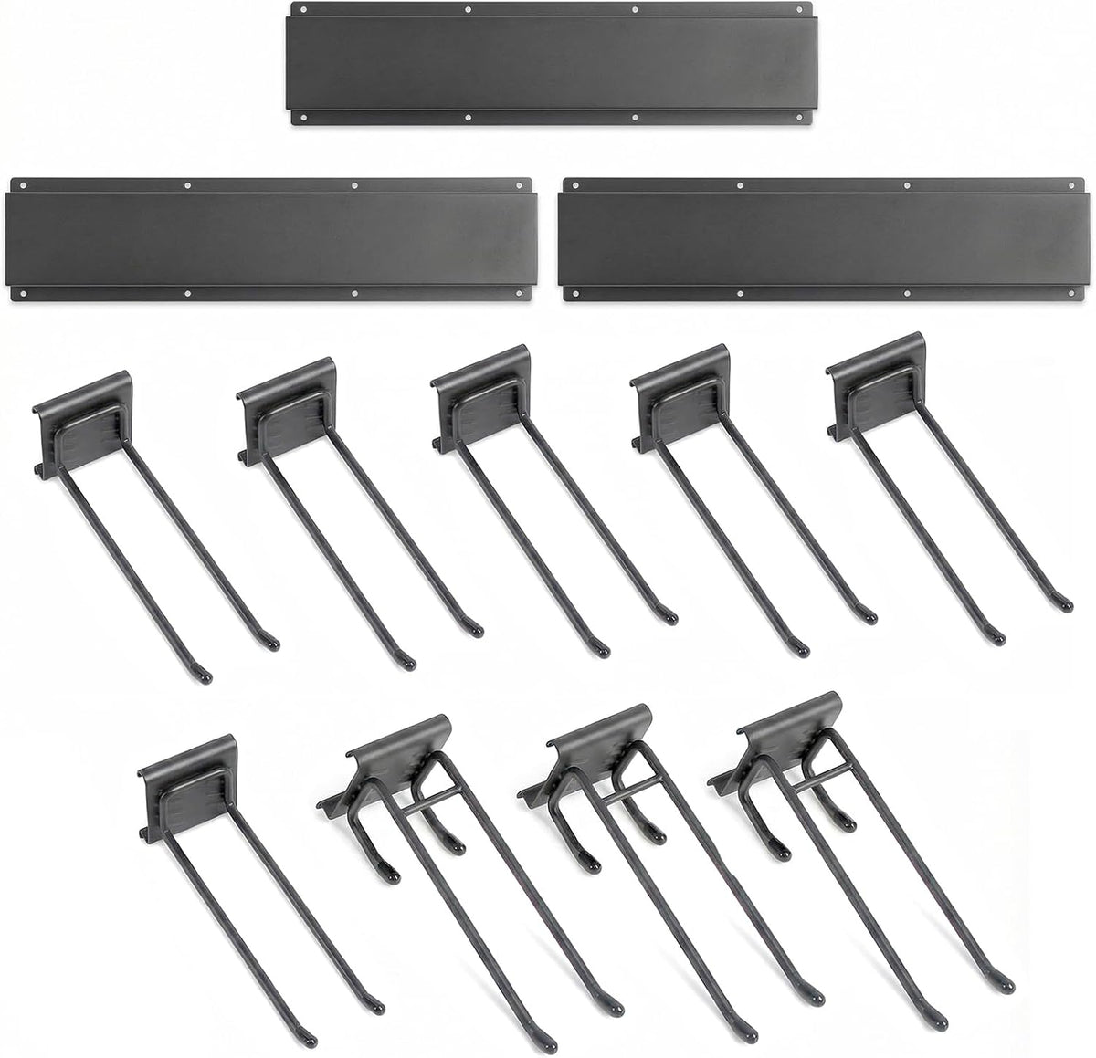 mbqq garage tool organizer wall mounted, 24 inches, package contents