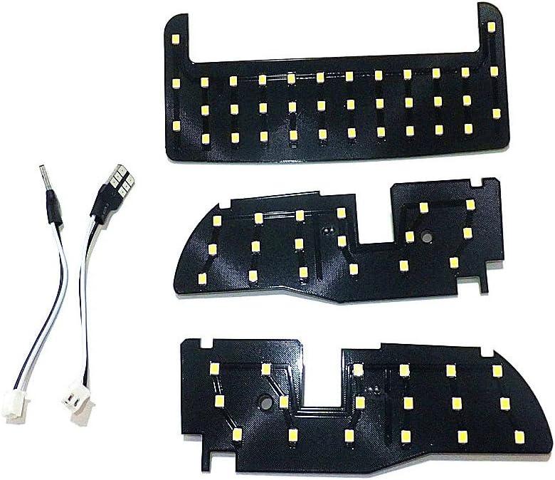 3 Pcs LED Car Interior Reading Lights for Toyota Prius 30 series,72 LEDs 2835 SMD 6000K White, High Brightness