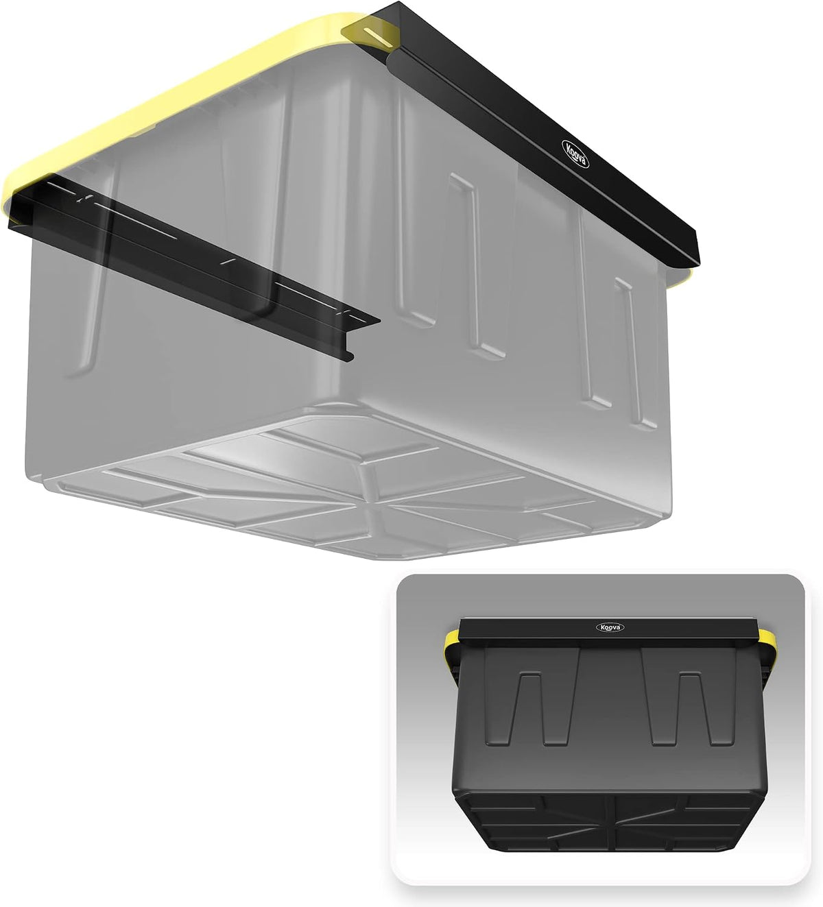 Koova Heavy-Duty Overhead Garage Storage Rack