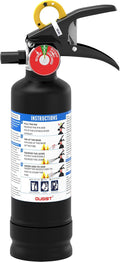ABC Dry Powder Fire Extinguisher, 2.5 lb – 1-A:10-B:C Rated, Fire Extinguisher by Ougist