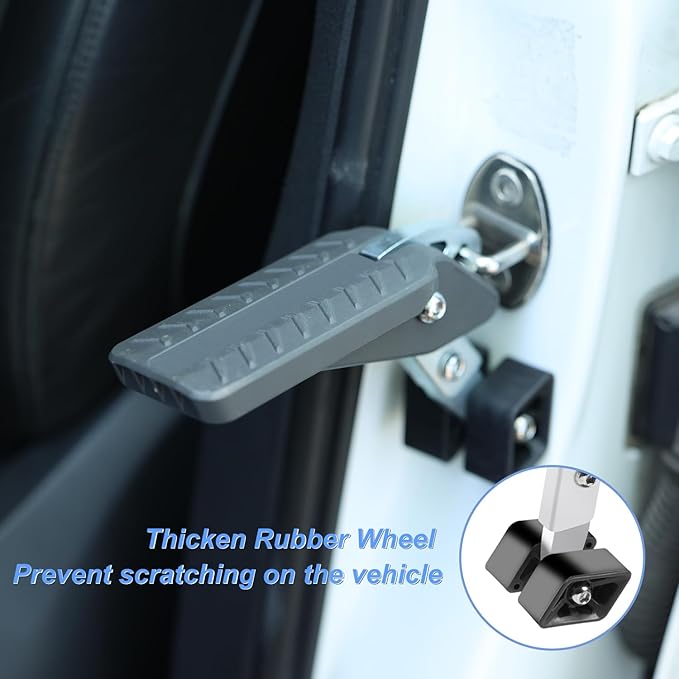 COWVIE Foldable Car Door Step Stand Pedal - Image 6