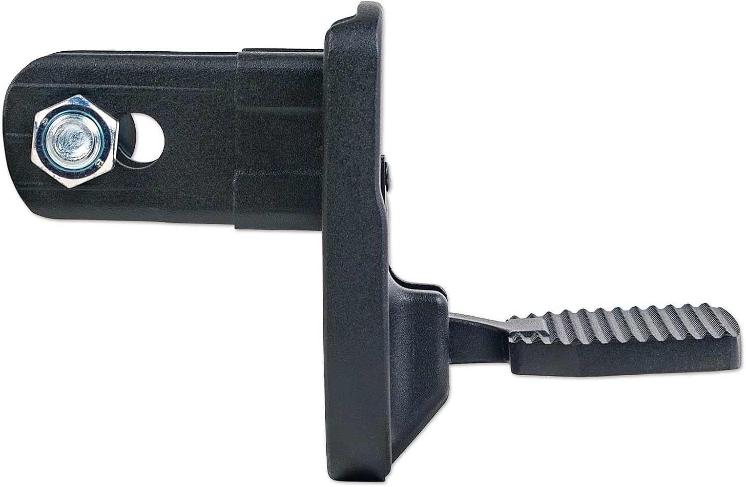 Armordillo FD Series 5" Foldable Rear Hitch Step|Compatible for Class 4 Trailer Hitch 2" Receiver|Hitch Step Bar|Folding Fold-Up Rear Step|8724552|Matte Black|Steel|Universal