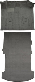 Replacement Auto Carpet Floor Liner - Molded Cutpile - fits 1999-2005 Pontiac Montana Ext Complete (Medium Sand Gray/Neutral)