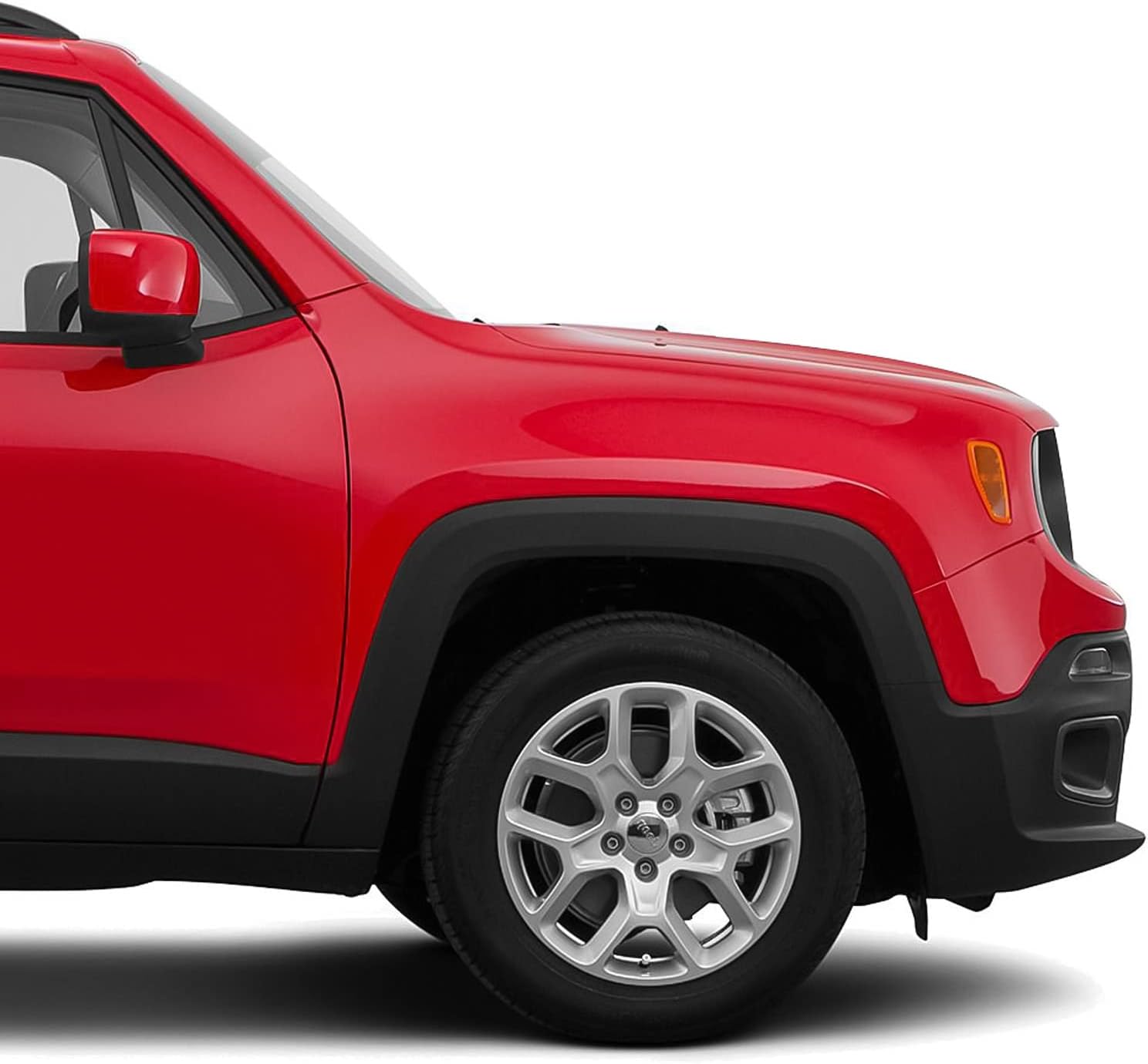 FIONE Front Wheel Arch Fender Flares Compatible With Jeep Renegade 2015-2022 Right Passenger Side Fender Cover Trim Moulding Molding RH 5XB64LXHAA CH1291113