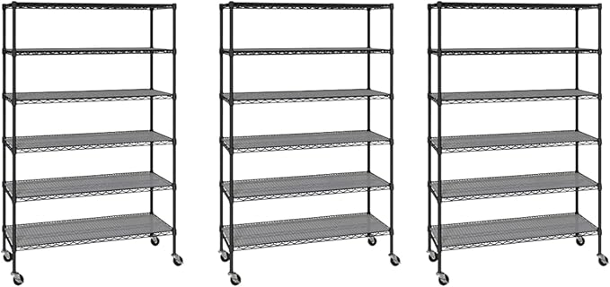 Generic Organize in Style with The Members Mark 6-Tier NSF Heavy Duty Wire by Unknown