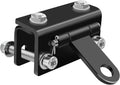 Universal Snowmobile Bumper Hitch Kit - Adjustable Heavy-Duty Steel Sled Trailer Towing Hook Kit Compatible with Polaris, Ski-Doo, Yamaha, Arctic Cat Tongue Type Snowmobile and More