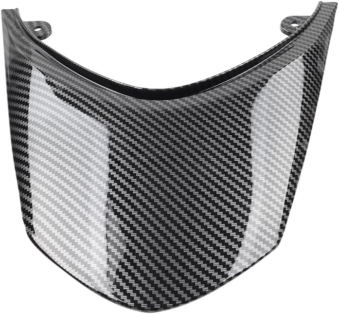 Rbanna1 1 Pc ABS Plastic Rear Seat Fairing Fairing Tail Light Cover Carbon Fiber Black for Kawasaki Ninja ZX10R 04-2005