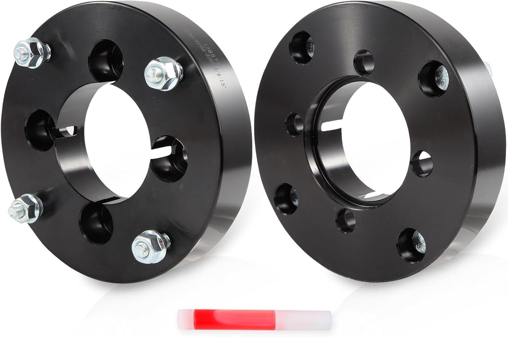 SCITOO 1.5 inch Wheel Adapters 4x110 to 4x156 Bore with 90mm 3/8 Studs Adapters for Honda Rancher 420 for Foreman Rubicon 500 for Grizzly 700 | 2Pcs