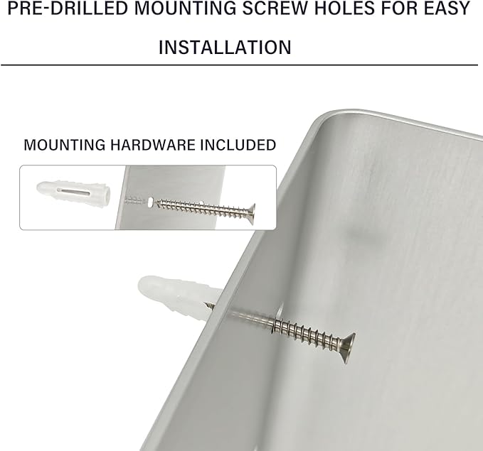 G-Sunny Garage Paper Towel Holder, Aluminum Wall-Mount Paper Towel Holder - Image 5