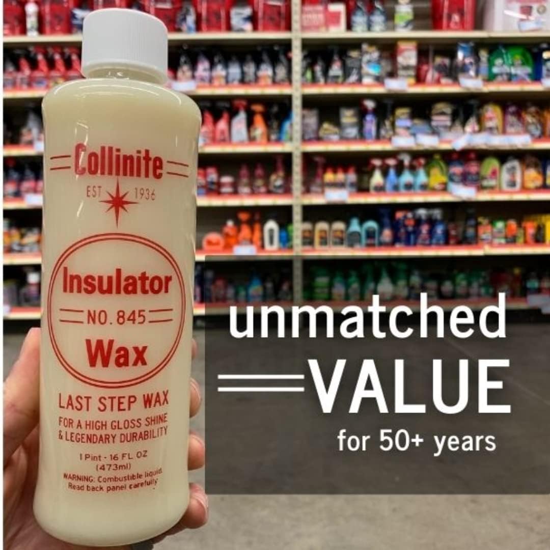 Collinite No. 845 Insulator Wax with Applicator Combo