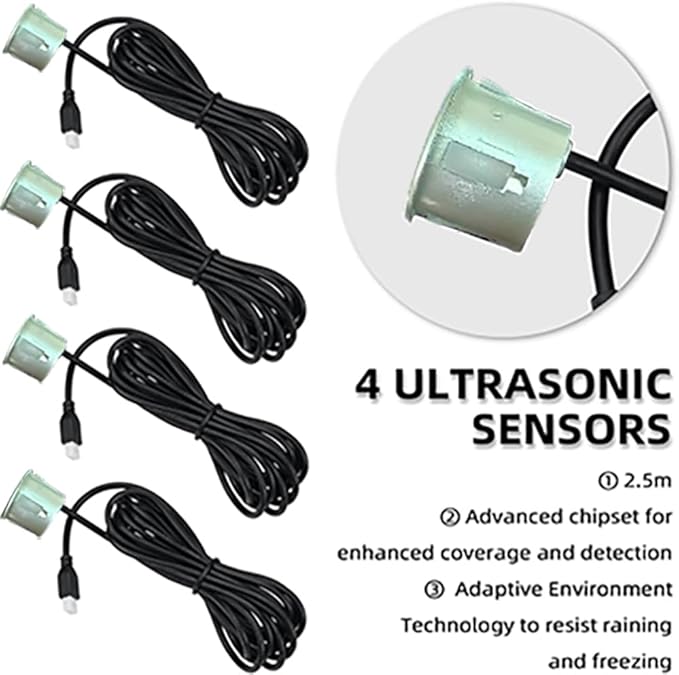 Parking Sensor Kit Backup Sensor Kit Reverse Sensor - Image 6