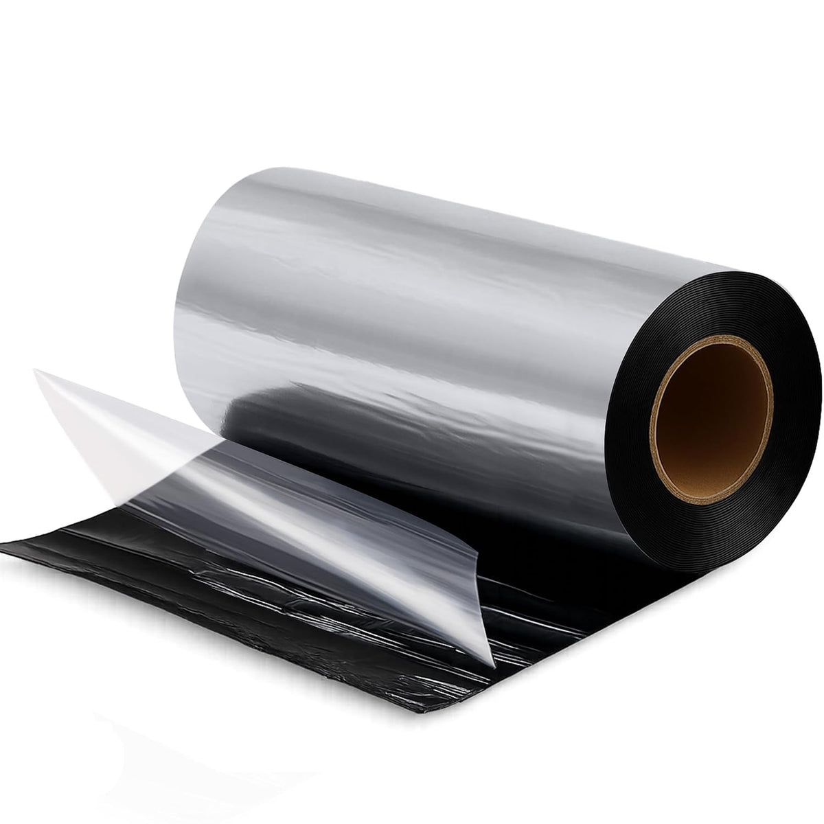 12" x 32' roof repair waterproof tape/roll, black, main product view