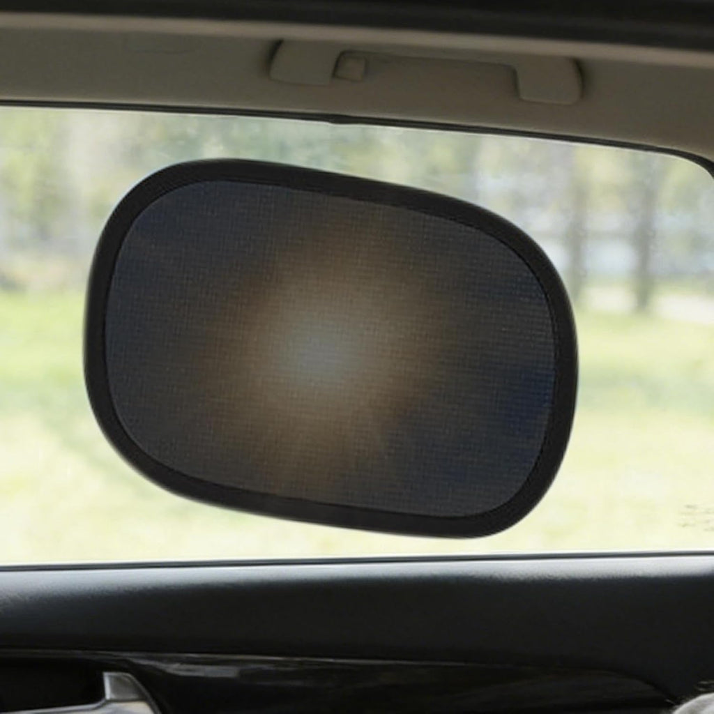 2 Pack Car Window Shades, 9.64"x6.69" Sun Shade Blocker, Side Window Screens, UV Protection Automotive Interior Accessories, for Kids Dog Passenger Summer