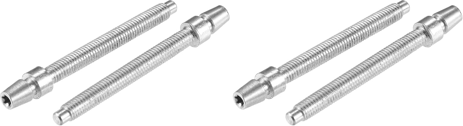 No.55078114AA Headlight Horizontal Adjustment Screws for Jeep Wrangler JK 2007-2018 / Inner/Durable / 2 Pcs/Silver Tone (Pack of 2)