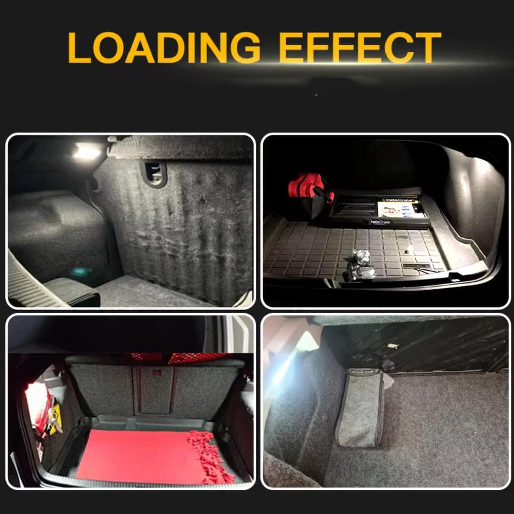 Car Trunk Light for Tesla Model 3/Y/S/X 2017-2023, Interior Footwell Light Puddle Door Bulb Trunk Lamp