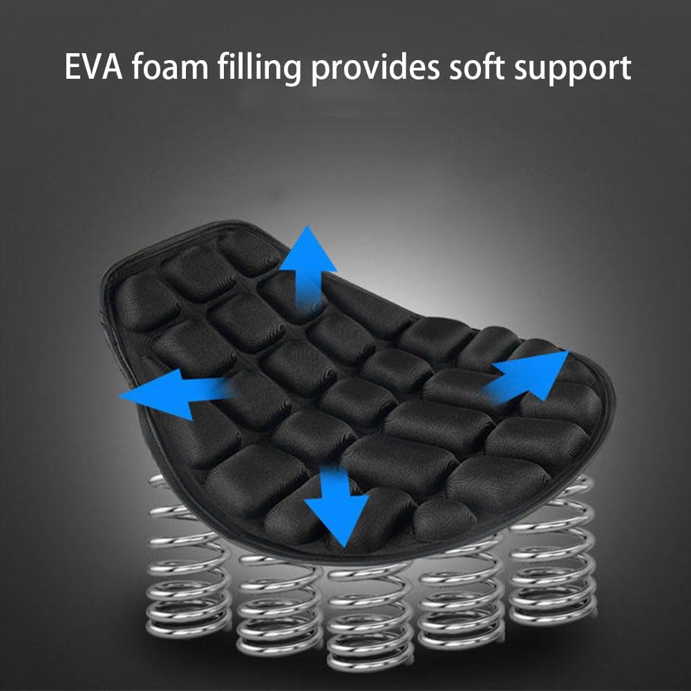 Motorcycle Seat Cushion for Ducati Scrambler Icon 2015-2019 2020 2021 2022 2023 Motorcycle Seat Pad Lightweight Comfortable Breathable Motorbike Cushion Pad