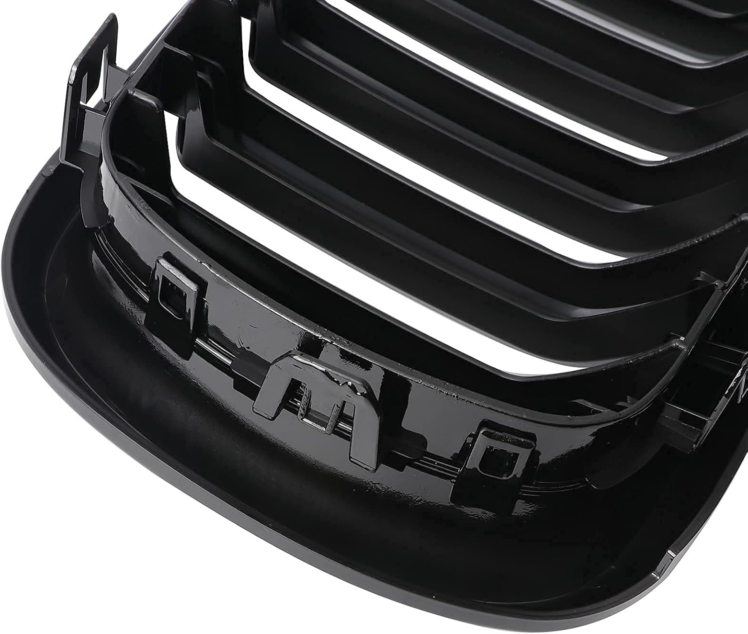 X5 F15 Grille，Gloss Black Kidney Grill Fit 2014-2018 X5 F15 X6 F16 X5M F85 X6M F86 Dual Slat Double Line