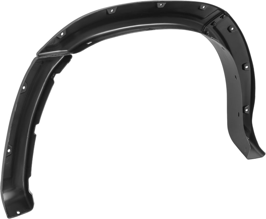ALMULOO 4Pcs Fender Flares Compatible with 2000-2006 Toyota Tundra Wheel Arch Covers Plastic(PP) Textured Black