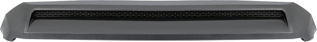 Kojem Hood Bulge Molding Compatible with 2014-2021 Toyota Tundra Front Upper Grille Gray Hood Scoop