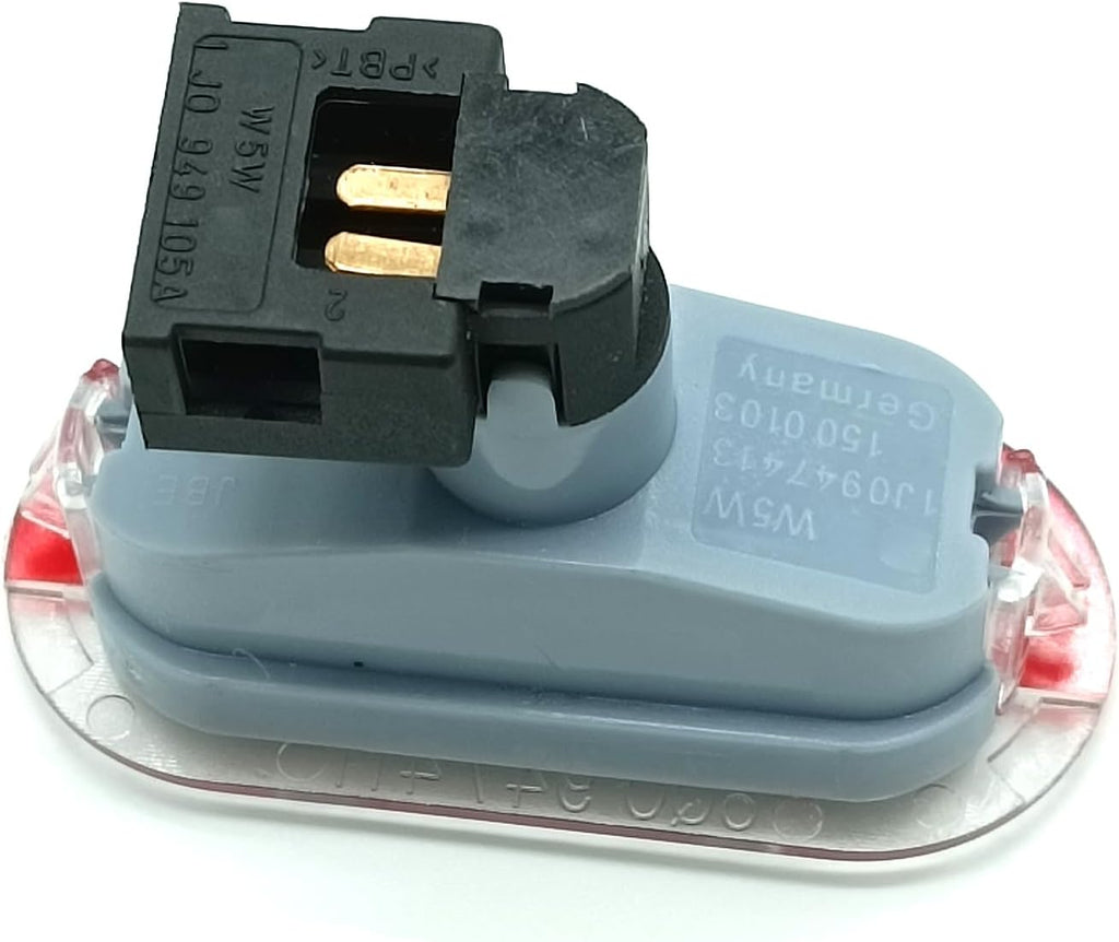 Generic 2PCS 1J0 947 413 Interior Courtesy Door Panel Lamp Halogen Light Warming Lamps 1J0949105A Fits for VW