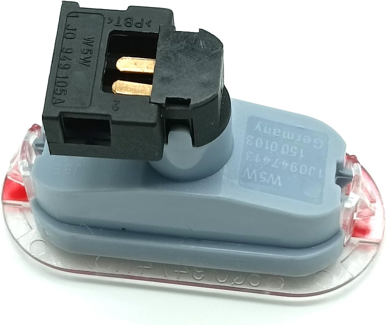 Generic 2PCS 1J0 947 413 Interior Courtesy Door Panel Lamp Halogen Light Warming Lamps 1J0949105A Fits for VW