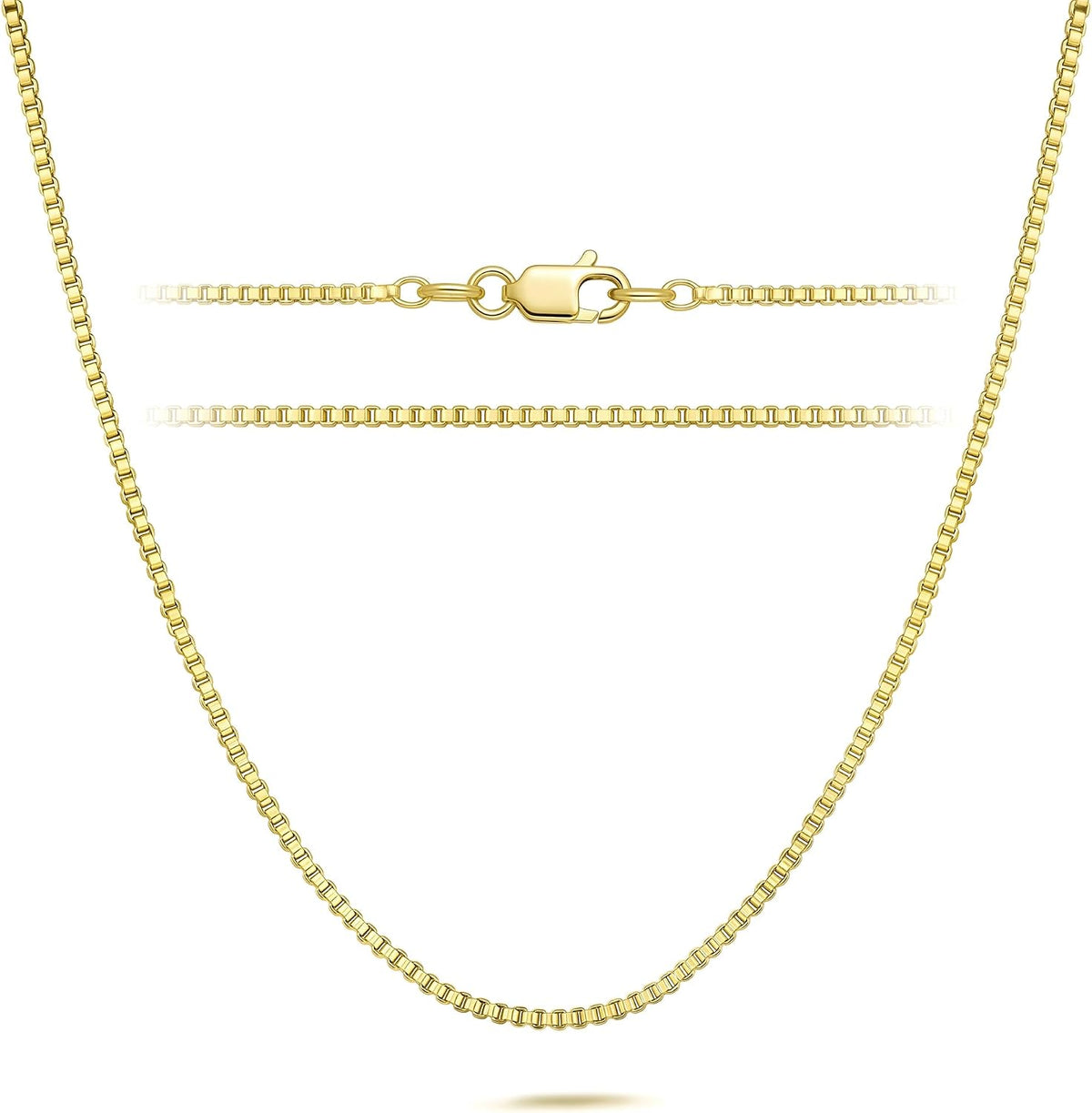 14k gold necklaces for women 14k gold chain, main product view