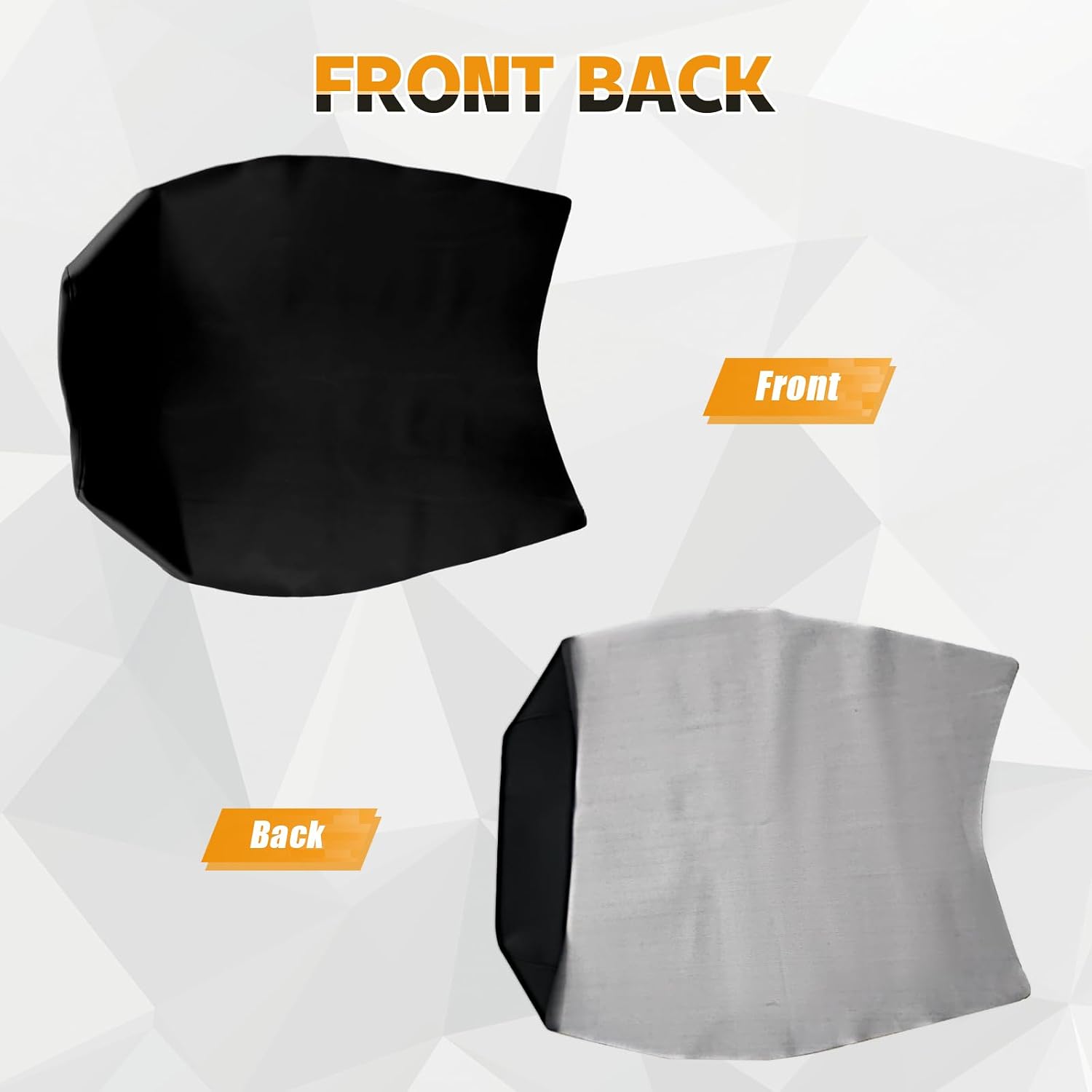 Seat Cover Compatible with 2005-2009 Arctic Cat 400 500, Heavy Duty Leather ATV Seat Cover Replacement, Black