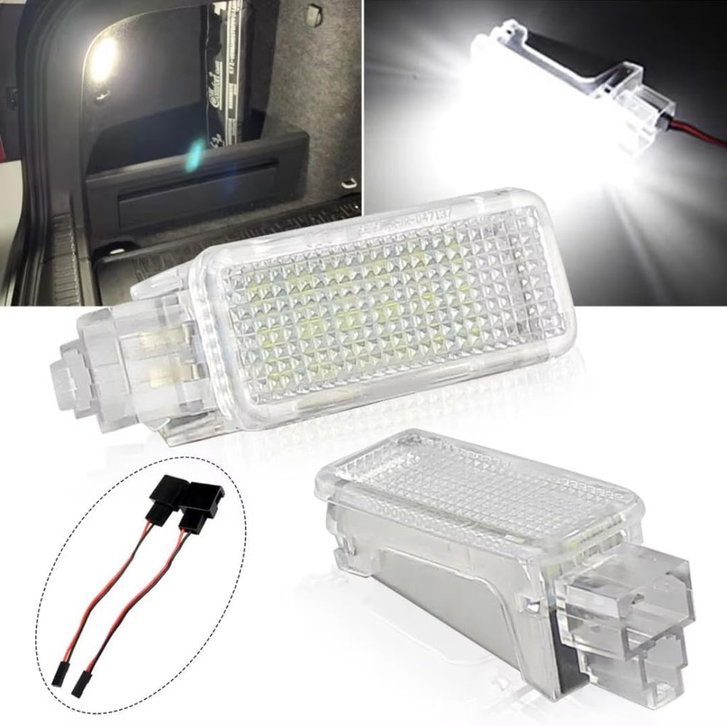 Car Trunk Light for VW Touareg Tiguan Eos Passat, for Skoda Superb 2016, Car Trunk Light Interior Glove Box Lamp