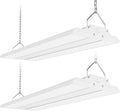 150W 2 Pack 2FT LED Linear High Bay Shop Light Fixture, Indoor Area Workshop