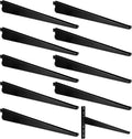 yalikop 10 pack adjustable shelf brackets for double, main product view
