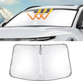 T TGBROS Windshield Sun Shade for Hyundai Santa Cruz Accessories 2022-2024 2025 by TTGBROS