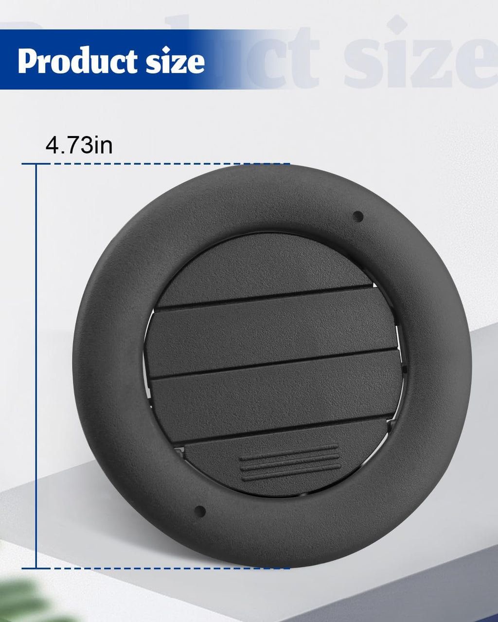 ANODZU BB5Z-19893-CA Headliner Rear Ceiling AC Air Vent Louver Fit for Ford Explorer 2011-2019, for Police Interceptor Utility 2013-2015 Fit for Lincoln MKT 2013-2019, Black 2 Pack