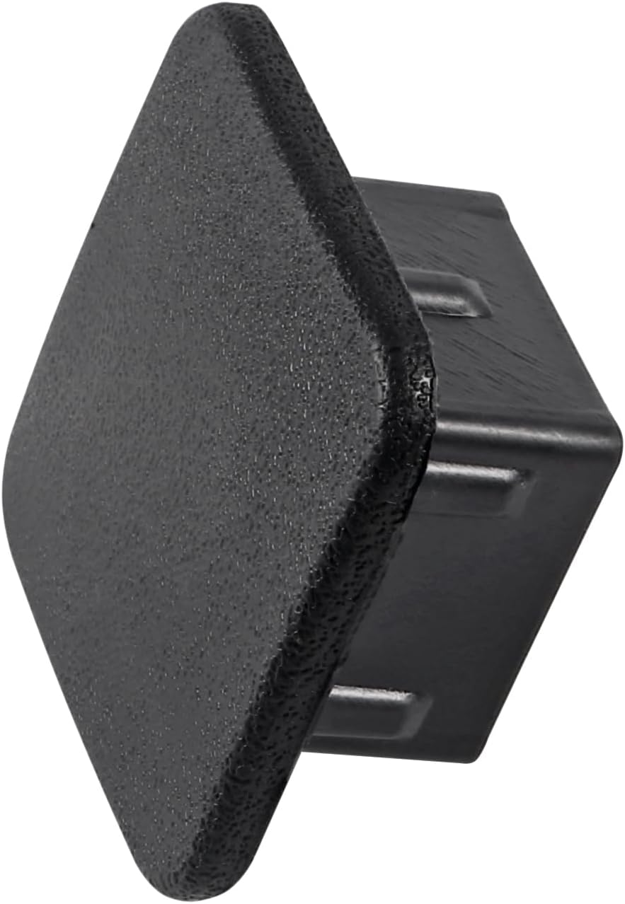 2 Pcs 1 1/4 Inch Hitch Cover Tube Cap 1.25" Universal Receiver Hitch Plug 1.25 inch Insert Hitch Receiver Cap Hitch Covers 1 1/4 Inch Trailer Hitch Receiver Covers