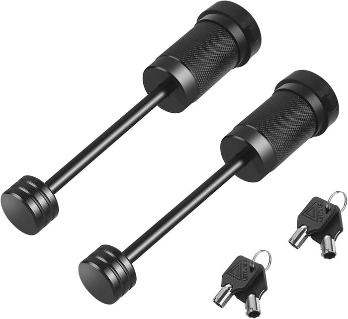 METOWARE Trailer Tongue Coupler Lock 1/4" Dia, 3-1/2" Span, Trailer Hitch Lock