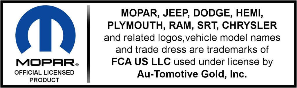Au-Tomotive Gold Inc. Officially Licensed OEM Chrome Logo Trailer Hitch Plug for RAM