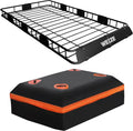 WEIZE Heavy Duty 64"x 39" Roof Rack, Rooftop Cargo Carrier Basket