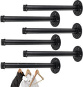 pintuson 6 pcs industrial pipe clothes bar 10, main product view