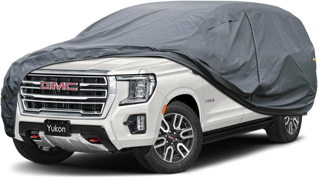 Premium Car Cover Custom Fit GMC Yukon, not fit Yukon XL, 16 Layers Heavy Duty