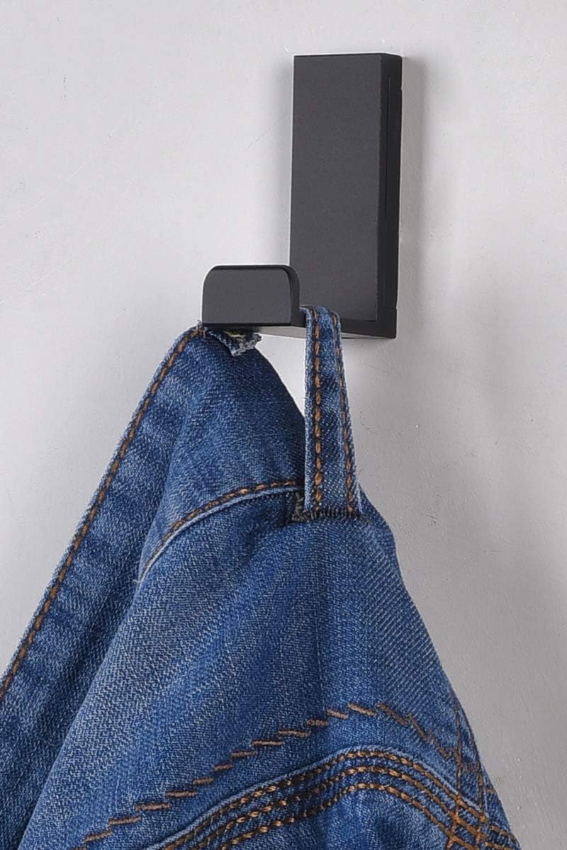 coat hooks wall mounted towel holder robe hanger, side view