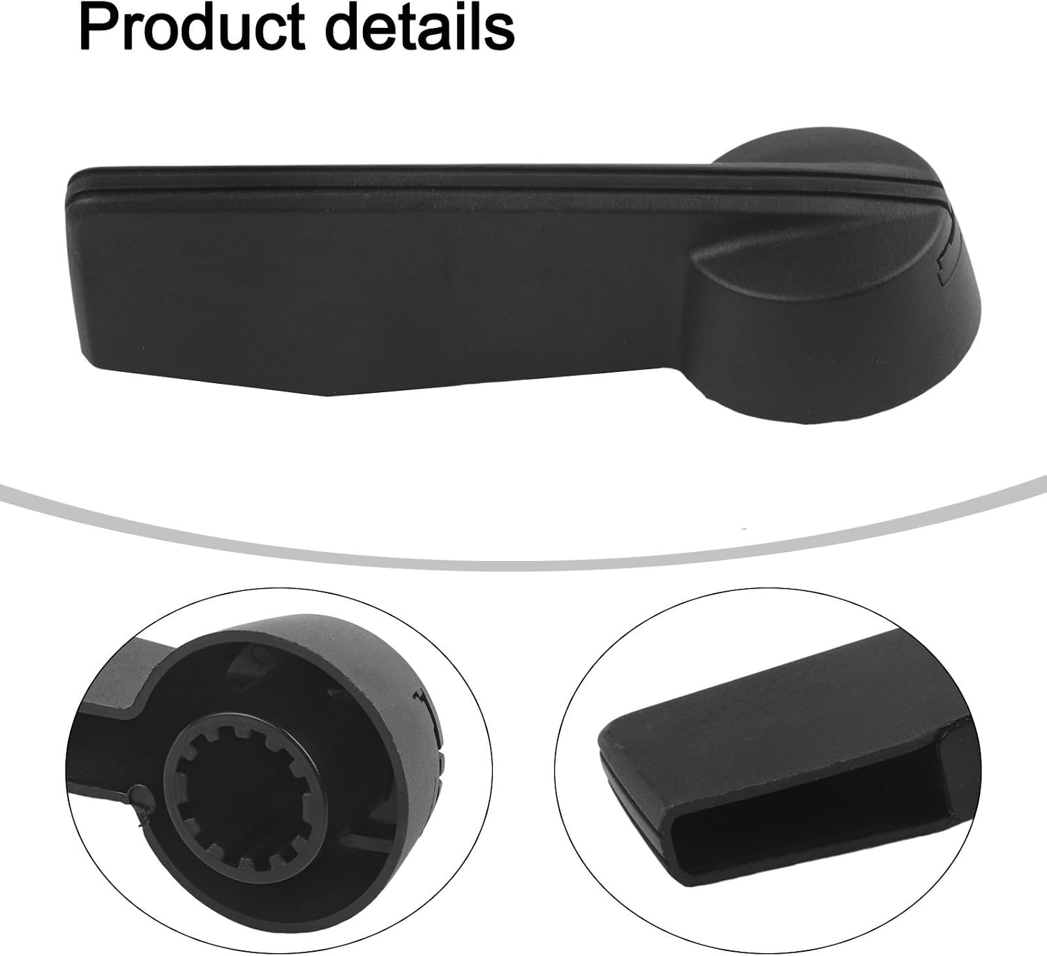 Hood Opening Handle 9Y0823661D for Porsche for CAYENNE & for MACAN 2018-2023, Fixes Broken, Floppy Release Lever, Black ABS Engine Lid Latch Replacement, Restores Smooth Hood