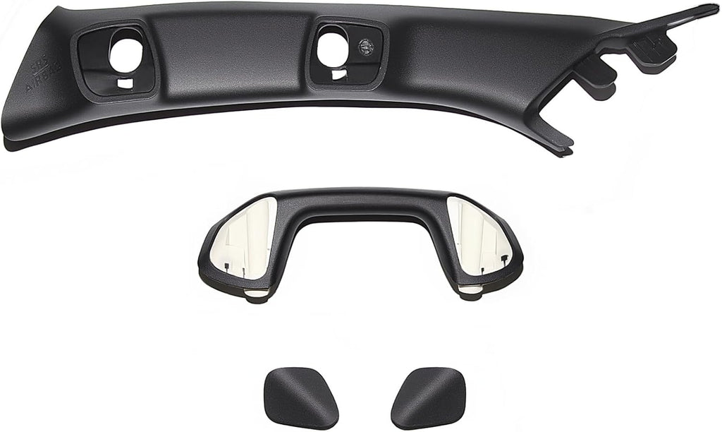 Driver Side A-Pillar Grab Handle for Toyota Tacoma 3rd Gen (2016-2023), OEM-Style Texture, Matches Passenger Side, Sturdy & No Creaking Noise, Easy Installation (Black)