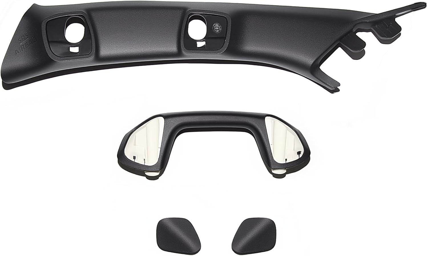 Driver Side A-Pillar Grab Handle for Toyota Tacoma 3rd Gen (2016-2023), OEM-Style Texture, Matches Passenger Side, Sturdy & No Creaking Noise, Easy Installation (Black)