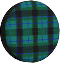 Universal Fit Spare Tire Wheel Cover Scottish Tartan Plaid, Weatherproof Tire Protector for Truck SUV RV and Travel Trailer, 15 inch
